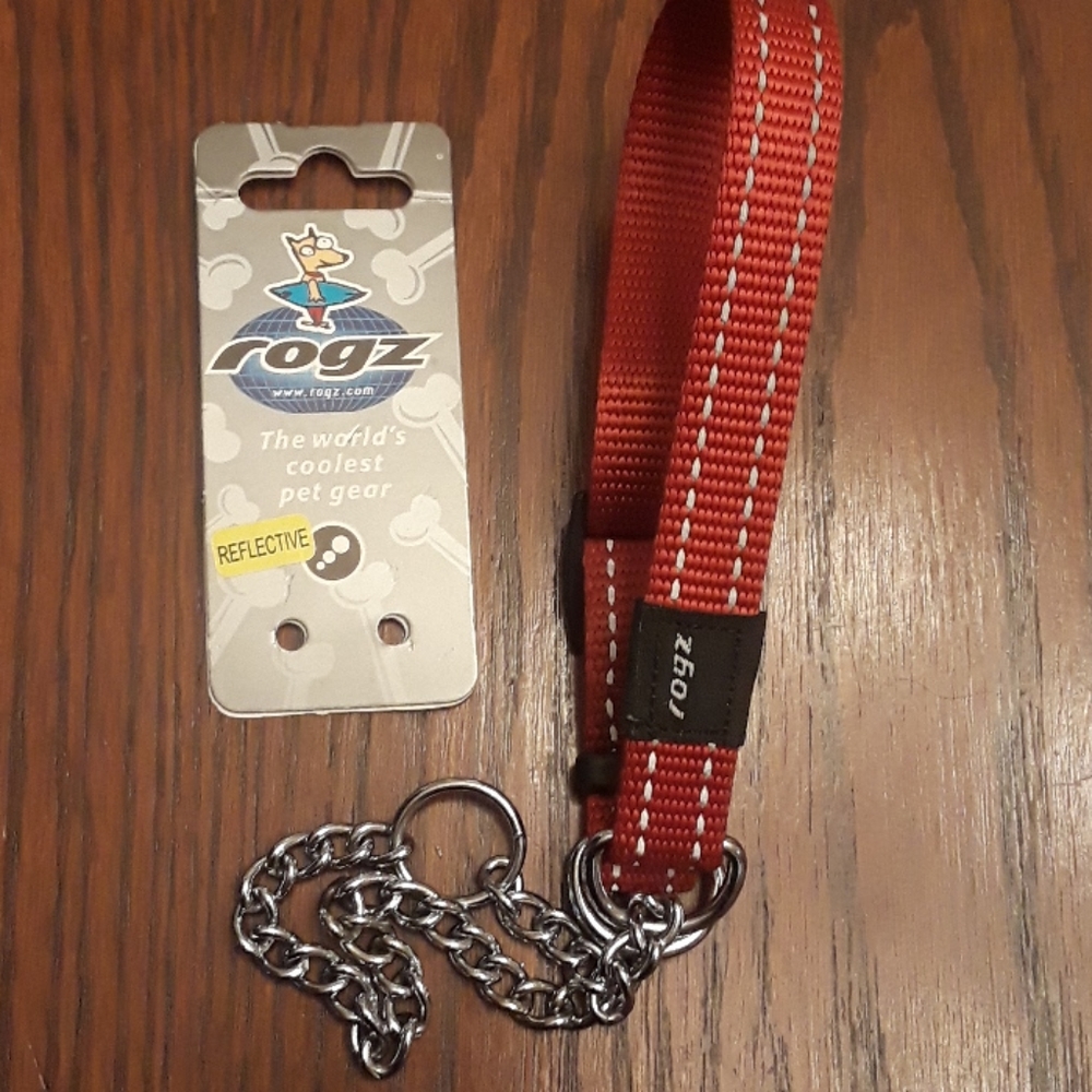 NWT Rogz Reflective Dog Collar